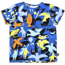 Dětské triko Wouki Bara Super blue