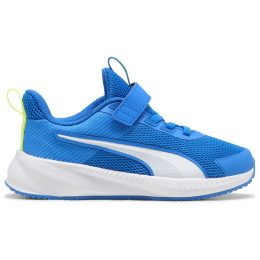 Dětské boty Puma Flyer 4 AC+ PS Racing Blue-Lime Squeeze-