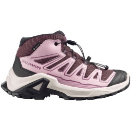 Dětské boty Salomon X Ultra Mid Gtx J Huckleberry-Dawn Pink-Concord Grape