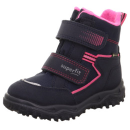 Dětské zimní boty Superfit Husky Blau/Pink