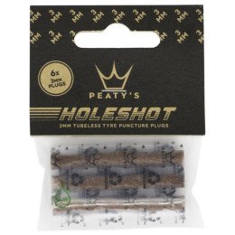 Opravná sada Peaty´s Holeshot sada náhradních knotů (6X 3Mm)