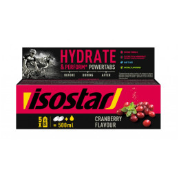 Energetické tablety Isostar Hydrate&Perform powertabs