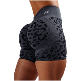 Dámské kraťasy Nebbia Push-Up Compression Leopard Shorts Primal