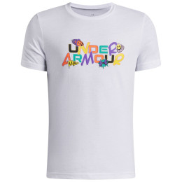 Dětské funkční triko Under Armour UA B Patch Pack Wm SS White
