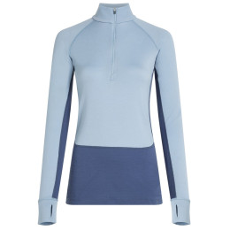 Dámské funkční triko Icebreaker Wom Mer 260 ZoneKnit LS Half Zip