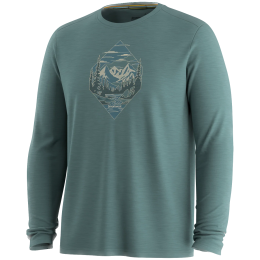 Pánské funkční triko Smartwool Men's Wander Valley Active Long Sleeve G