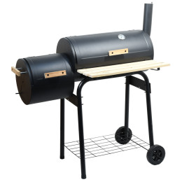 Gril na dřevěné uhlí Cattara Smokie s udírnou