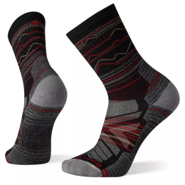 Ponožky Smartwool Hike Light Cushion Mountain Range Pattern Crew Socks