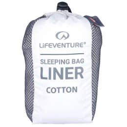 Vložka do spacáku LifeVenture Cotton Sleeping Bag Liner, Rectangular
