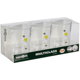 Sklenice Brunner Set Multiglass Space SAN