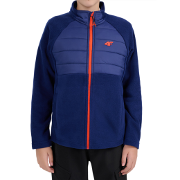 Dětská mikina 4F Fleece M475 Cobalt