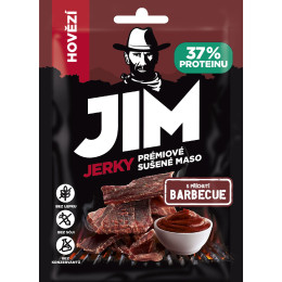 Sušené maso Jim Jerky Jerky hovězí BBQ 23g