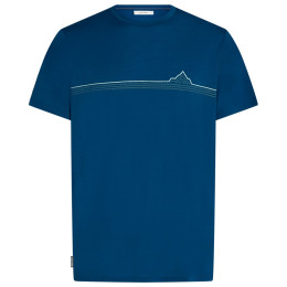 Pánské triko Icebreaker Men Merino 150 Tech Lite SS Tee Range Stripes