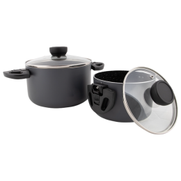 Sada hrnců Bo-Camp Cookware set Twist 2pcs alu indu