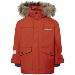 Dětská zimní bunda Didriksons Bjärven Kids Parka 5 Rust