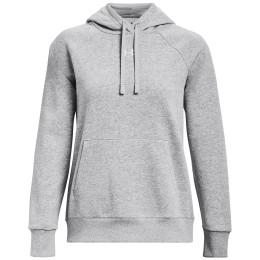 Dámská šedá mikina s kapucí Under Armour Rival Fleece Hoodie