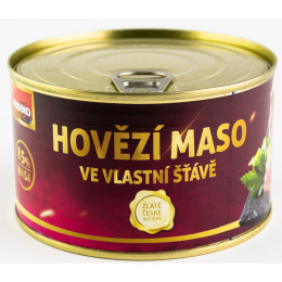 Hovězí maso ve vlastní šťávě Veseko 400 g