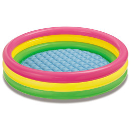 Nafukovací bazén Intex Rainbow Baby Pool 57104NP