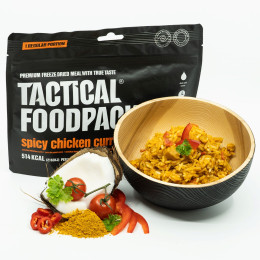 Hlavní jídlo Tactical Foodpack Spicy Chicken Curry 120g