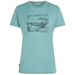 Dámské triko Icebreaker Women Merino 150 Tech Lite SS Tee Terrain