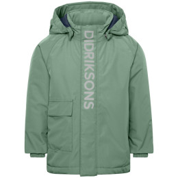 Dětská zimní bunda Didriksons Talvi Kids Jkt 2 Dark Moss