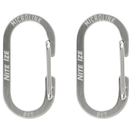 Sada karabin Nite Ize MicroLink Pet Tag Carabiner - 2 Pack
