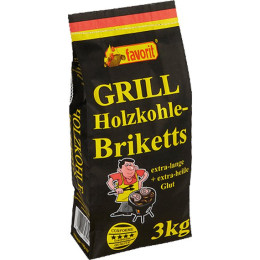 Grilovací Brikety Favorit 3 kg
