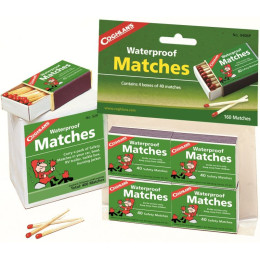 Voděodolné zápalky Coghlan´s 4 ks