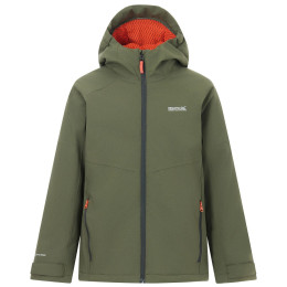 Dětská zimní bunda Regatta Hillain Warm Lined Dark Khaki