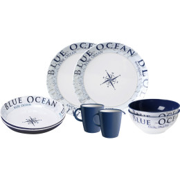 Sada nádobí Brunner Set tête-à-tête Blue Ocean 8 pcs