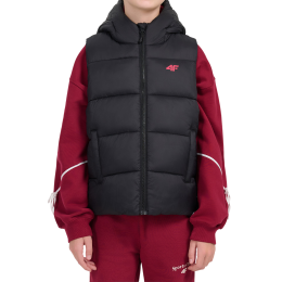 Dětská vesta 4F Vest Jacket F370 Deep Black