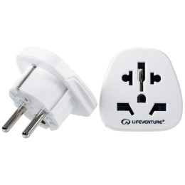 Adaptér Lifeventure World to Europe Travel Adaptor