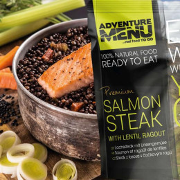 Adventure Menu Losos s čočkovým ragú