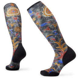 Lyžařské ponožky Smartwool W Ski Tc Royal Floral Print Otc