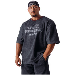 Pánské funkční triko Nebbia NEBBIA x Olympia Heavyweight Cotton T-Shirt