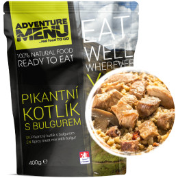 Hotové jídlo Adventure Menu Pikantní kotlík s bulgurem 400