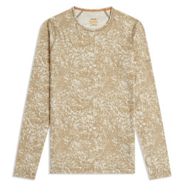 Dámské funkční triko Icebreaker Women M 200 Oasis LS Crewe Moss BloomAOP
