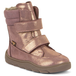 Dětské zimní boty Froddo Barefoot Zeru Tex Winter Pink/Gold