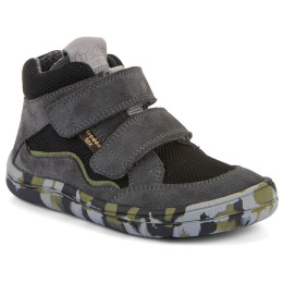 Dětské celoroční barefoot boty Froddo Barefoot Tex Fun Autumn Grey/Black