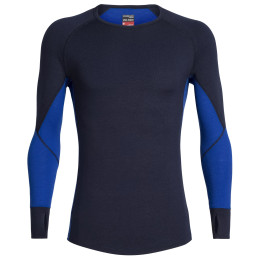 Pánské triko Icebreaker Mens 260 Zone LS Crewe-midnight navy surf