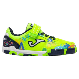 Dětské boty Joma Top Flex Barefoot Junior Fluor Green Indoor