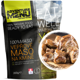 Hotové jídlo Adventure Menu 100% Vepř. maso na kmíně 200 g