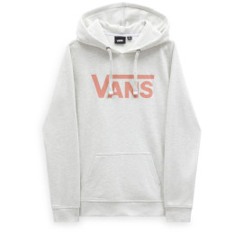 Dámská bílá mikina s kapucí Vans WM DROP V LOGO HOODIE-B