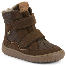 Dětské zimní boty Froddo Barefoot Tex Winter Dark Brown