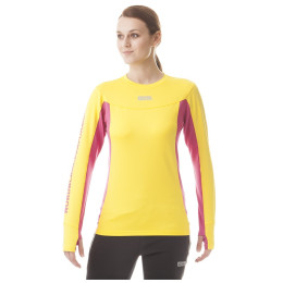  Dámské triko Nordblanc Lovable-čelní pohled žlutá