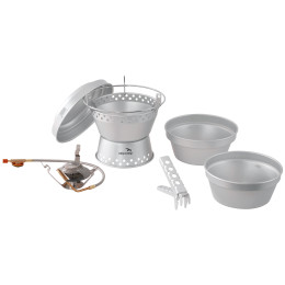 Set nádobí a hořáku Easy Camp Storm Cooker & Stove set