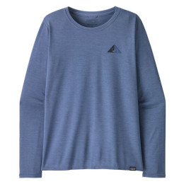Dámské triko Patagonia W's L/S Cap Cool Daily Graphic Shirt - Lands