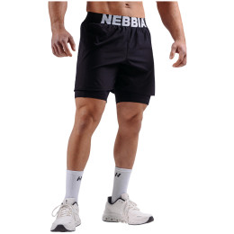 Pánské kraťasy Nebbia Double-Layer Training Shorts Primal