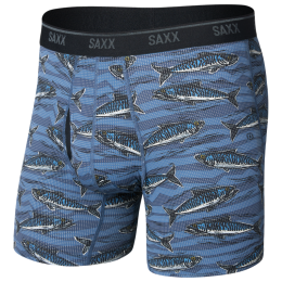 Boxerky Saxx Quest Quick Dry Mesh Boxer Brief Fly