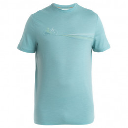 Pánské triko Icebreaker Men Merino 150 Tech Lite III SS Tee Cadence Paths